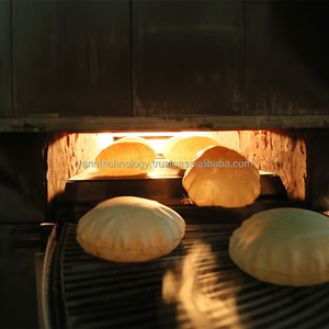 Machine à façonner le pain à la farine, le pain tortilla, le pain roti, le pain plat, le chapati, entièrement automatique, machine à pain pita arabe, chauffage au gaz - Product Image 1