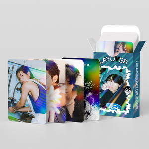 KPOP 124 unids/caja <span class=keywords><strong>Bangtan</strong></span> Boys V <span class=keywords><strong>Taehyung</strong></span> Laser Photocard Lomo Card Photo Card - Product Image 6