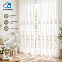 Voilages en dentelle personnalisables, support OEM/ODM, filtrant la lumière pour la délimitation d'espaces modernes et la décoration intérieure