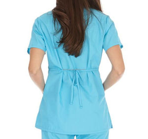 GloriouIn – ensemble de gommes pour femmes, Top classique, col en Y, ceinture dorsale, ensemble de gommes d'infirmière, Jogger d'<span class=keywords><strong>hôpital</strong></span>, vente en gros, uniforme médical, ménage - Product Image 3