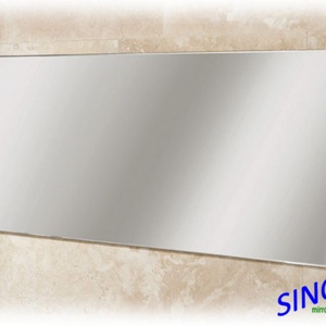 Extra Large Frameless Wall <b>Mirror</b> Silver High-Quality Tempered Glass <b>Panel</b> for Home Gym Fitness Studio and Dance Practice - Product Image 4