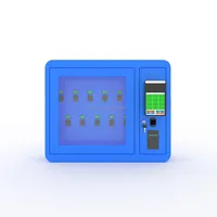 Armoire à clés intelligente 10 emplacements avec reconnaissance faciale pour la gestion des clés de voiture d'entreprise – Boîte à clés en libre-service