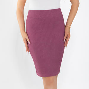 Vestido Midi Ajustado de Seda Brillante Personalizado de Alxin, Vestido Largo de Cintura Alta, Elástico y Ajustado, Ropa para Niñas, Faldas para Mujer - Product Image 2