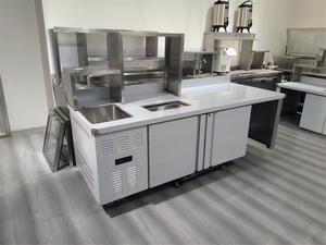 Mostrador para Tienda de Té de Burbujas en Diversos Tamaños con Piezas Detalladas Personalizadas - Product Image 2