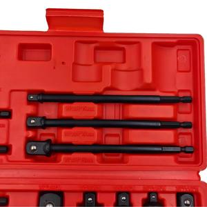 20 buah CR-MO 360 derajat putar sendi buku jari udara soket goyang alat tangan adaptor 1/2 inci kunci soket putar pneumatik - Product Image 5