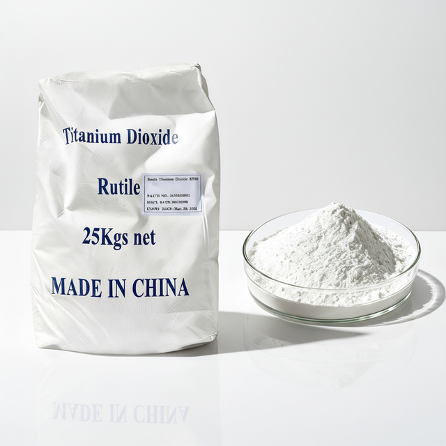 High Purity 94% Weather Resistant Rutile Titanium Dioxide TIO2 Industrial Pigment White Powder Odorless Nontoxic for Coatings