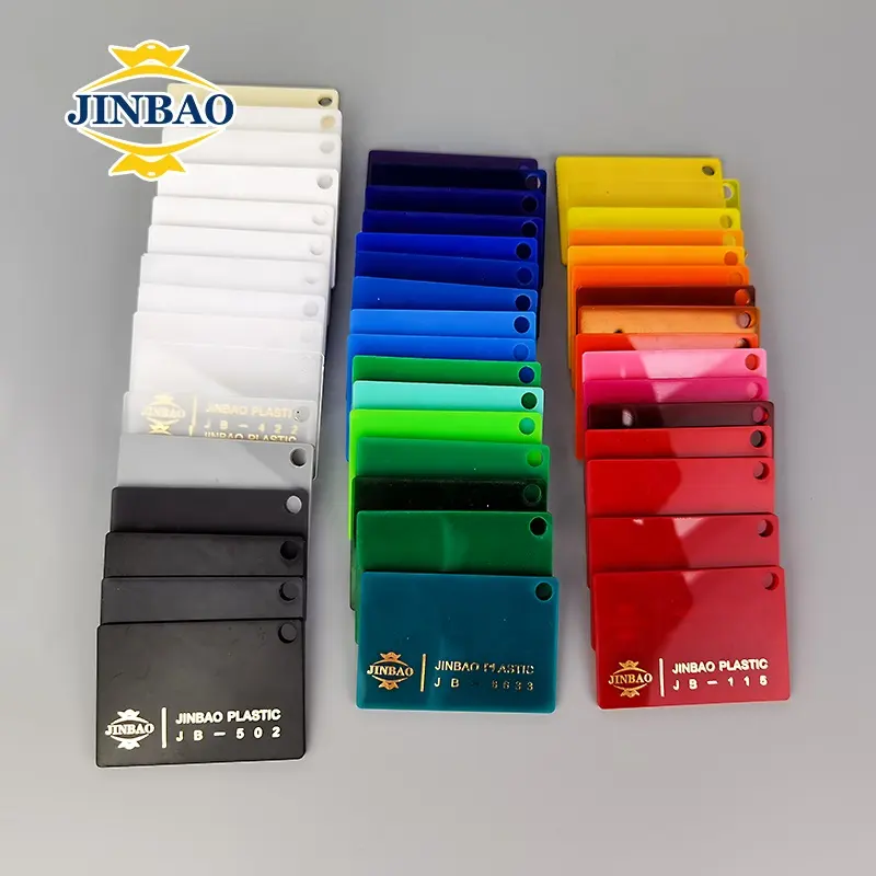 JINBAO, Индивидуальный размер, цвет, 4x8 футов, литой акриловый пластиковый панельный лист, глянцевые акриловые МДФ ДОСКИ