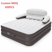 Matelas Gonflable Multicolore Tout Usage avec Dossier – Nouveau Mobilier de Maison pour une Séjour Confortable au Parc