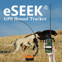Sistema de Rastreo GPS y Entrenamiento para Perros Todo en Uno, Collar de Caza Impermeable para Múltiples Perros