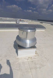 Ventilateur d'extraction de type champignon <span class=keywords><strong>ECF</strong></span>-RE560 à entraînement par courroie et direct 1,5KW 2,2KW, ventilateur de ventilation industriel 220V/380V 9600CFM personnalisé - Product Image 4