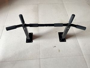 Barra per trazioni a muro personalizzata all'ingrosso, barra singola o doppia per telaio porta, attrezzatura sportiva per fitness domestico - Product Image 4