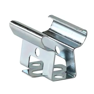 OEM Custom Flat Galvanized Spring Steel Clips