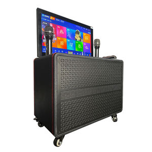 ไมโครโฟนไร้สายสีดำขนาด 18.5 นิ้ว 6 in 1 ขายดีที่สุด เครื่องเล่นคาราโอเกะคุณภาพพรีเมียม ทนทาน - Product Image 1