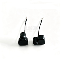 Alligens AT101 AM 58KHz Lanyard Pearl Tag Alarme Antivol AM Pearl Tag avec Lanyard en Plastique ABS Verrou Magnétique