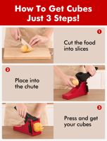 Keukengereedschap Gadgets Groentechopper Aardappelchips Snijder Handleiding Dicer Chips Cutter Handmatige Snijder Aardappel Voedsel Chopper Dicer