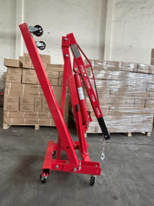 2 t Pieghevole Motore Idraulico di Sollevamento Negozio Gru - Product Image 3