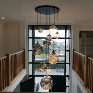 Lámparas <span class=keywords><strong>colgantes</strong></span> de bola de luz LED para baño, lámparas de techo industriales, modernas para oficinas - Product Image 6