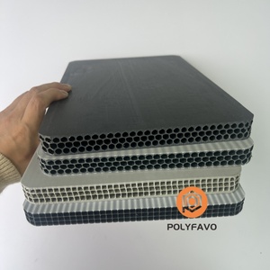 60 lần tái sử dụng lỗ tròn lỗ vuông PP rỗng nhựa xây dựng ván ép PP ván khuôn Bảng dày 18mm - Product Image 1