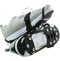 Crampons d'hiver de vente chaude chaussures de neige universelles sur glace crampons à pointes crampons d'escalade antidérapants pour le camping et la randonnée