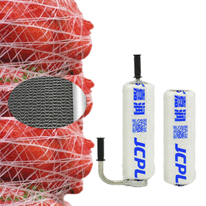 100% バージンHDPEホワイト弾性プラスチックネット50cm * 1000mパレットラップ新鮮な果物輸送用パッキング50cm * 1000m - Product Image 4