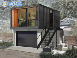 บ้านคอนเทนเนอร์สำเร็จรูป 4 ห้องนอน ราคาประหยัดจากจีน บ้านพักตากอากาศแบบพกพา - Product Image 5