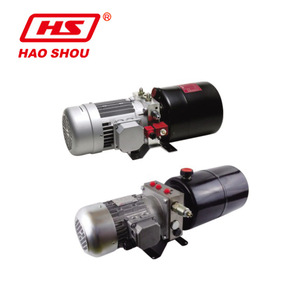 Groupe hydraulique Hao Shou 1 CV 200 bars, pompe à engrenages intégrée monophasée pour usage industriel - Product Image 1