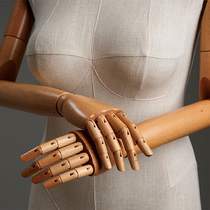 새로운 디자인 XXL 크기 모델 원피스 거품 더미 플러스 사이즈 마네킹 여성 직물 원피스 양식 마네킹 - Product Image 5