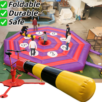 Vélo gonflable rotatif personnalisable OEM/ODM avec barres en EPE souple pour la location lors de carnavales