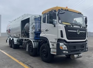 รถบรรทุกจ่ายน้ำมันเชื้อเพลิงสำหรับอากาศยาน DONGFENG แชสซี 8x4 พร้อมถังบรรจุ 25 ลูกบาศก์เมตร  แบบไหลสูง - Product Image 4