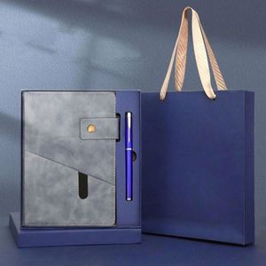 Cadeaux de bureau personnalisés pour les employés, articles promotionnels, ensemble exécutif, carnets A5 avec stylo, ensemble cadeau d'entreprise pour homme - Product Image 2