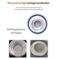 En stock, bouteille d'eau hydrogénée de 420 ml, générateur d'eau hydrogénée, 2000 PPB, technologie SPE PEM, livraison rapide, ioniseur d'eau hydrogénée portable, prêt à être expédié