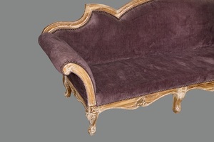 Sofá Cama de Madera Artesanal de Lujo con Elegante Diseño Moderno de Banco Lounge para Sala de Estar, Dormitorio y Suites de Hotel - Product Image 2