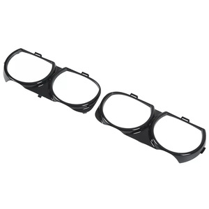 Biseles para faros delanteros Dodge Challenger 68259053AB 68259052AB, cubiertas de plástico con clip - Product Image 4