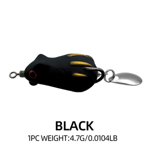 เหยื่อตก<span class=keywords><strong>ปลา</strong></span>รูปกบแบบนิ้วโป้ง ขนาด 3.4 ซม. เหยื่อปลอมแบบนิ่ม ใบพัดหมุน ตัวเบ็ดคู่ สำหรับตก<span class=keywords><strong>ปลา</strong></span>ในน้ำจืด - Product Image 5