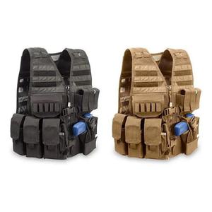 Gilet tactique de chasse noir Artex personnalisé, professionnel, en polyester, pour l'extérieur, avec équipement de sécurité, entraînement, Molle, avec accessoires - Product Image 3