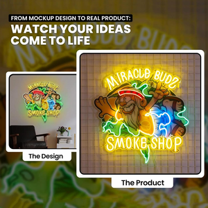 Empresa LOGOTIPO Sinais de néon personalizados UV impresso <span class=keywords><strong>Neon</strong></span> Design personalizado LED <span class=keywords><strong>Neon</strong></span> Logo Light up Sinal para Barber Coffee Shop - Product Image 3