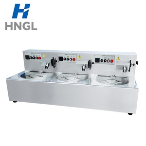 Petite machine de production de <span class=keywords><strong>chocolat</strong></span> blanc et <span class=keywords><strong>noir</strong></span> pour la transformation du cacao, machine à faire fondre et à tempérer le <span class=keywords><strong>chocolat</strong></span> - Product Image 4
