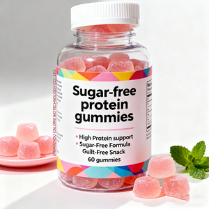 Gomitas de Proteína Veganas Halal 17g Aislado de Proteína de Suero Sin Azúcar Suplemento de Marca Privada - Product Image 5