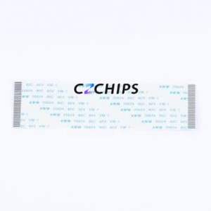 HX FFC-1.0-26P-100mm FFC Cable (Flexible Flat Cable) P=1mm Connector 26P 1mm 0.3mm Non-Inverting - Product Image 1