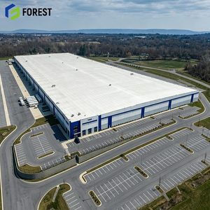 Edificio de Carga Prefabricado para Parque Logístico, con Estructura de Acero Galvanizado Resistente a la Corrosión, Terminal de Carga Comercial Pesada - Product Image 1