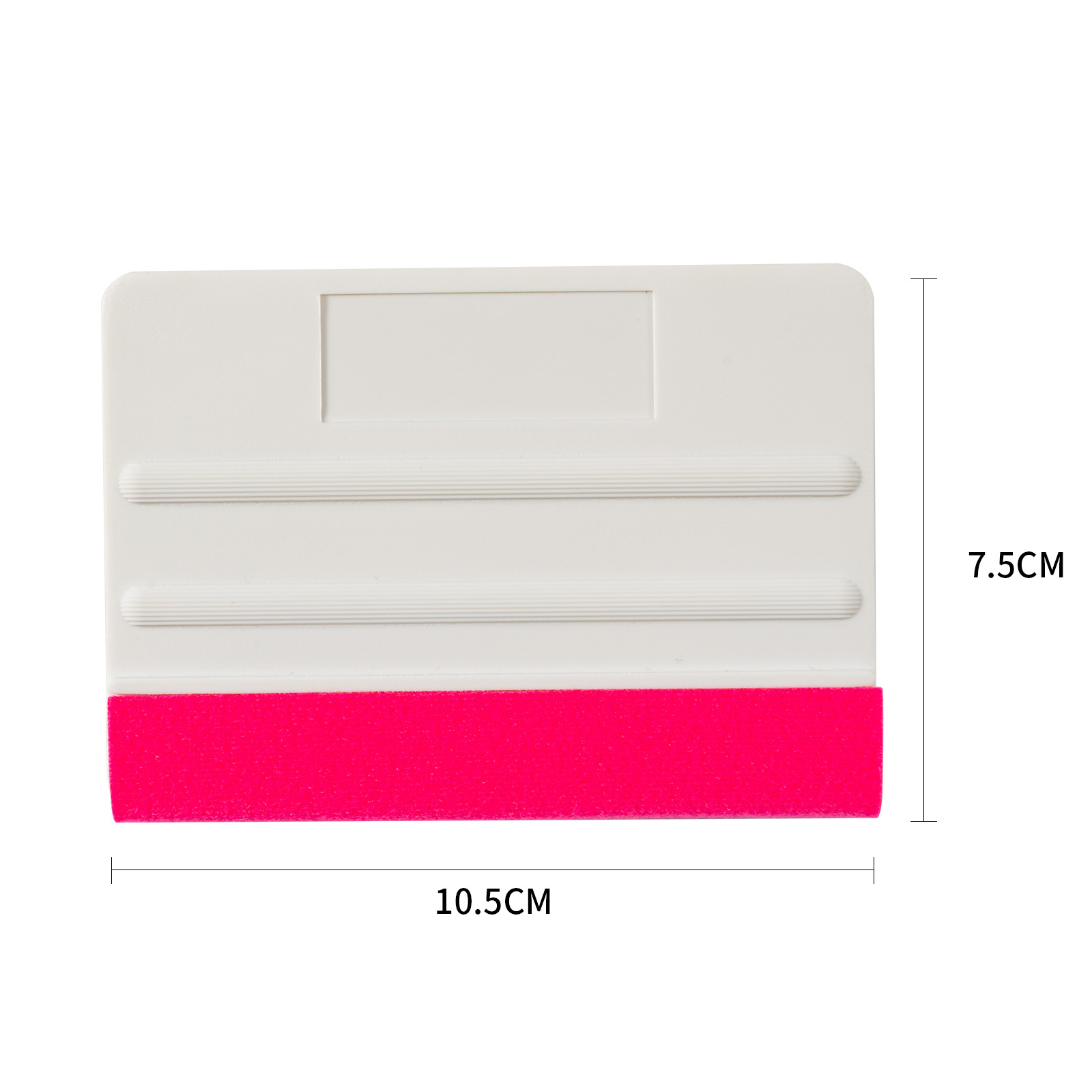 White Squeegee +Pink Felt