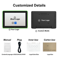 Tableta Comercial Android de 8 Pulgadas con Iluminación LED RK3568 5MP NFC POE Panel de Control Inteligente para Señalización Digital