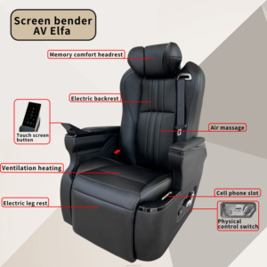 เบาะรถยนต์สุดหรูแบบปรับไฟฟ้าสำหรับรถตู้ Mazda, MPV, <span class=keywords><strong>Hyundai</strong></span> Staria, Toyota Coaster และ HIACE - Product Image 5