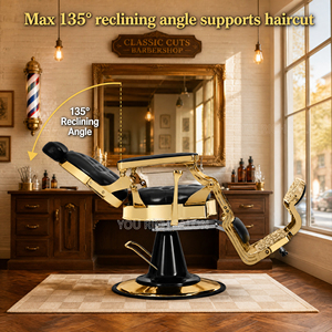 Bomba Hidráulica Metálica de Alta Resistencia para Silla de Barbero Reclinable, Muebles de Salón de Belleza y Spa, Precio al por Mayor, Silla Reclinable para Peluquería - Product Image 4