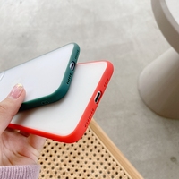Ivanhoe Schuifcamera Lensbescherming Telefoonhoesjes Voor Iphone 11 Pro Max Xr X Xs Max 7 8 Plus Se 2020 Hoesje TPU Frame Matte Hoes