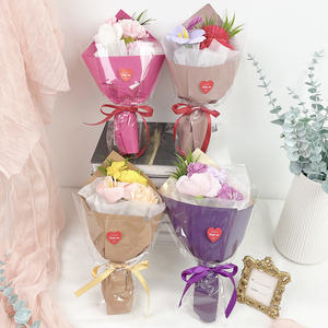 Ramo de claveles de temporada de graduación como recuerdo para novia, flor artificial, regalo romántico para Tanabata - Product Image 2