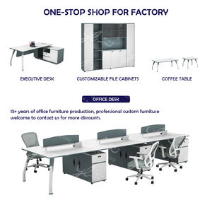 Bureau exécutif fabricants OEM gestionnaire MDF <span class=keywords><strong>Table</strong></span> de bureau bureau bureau nouvelle mode Simple moderne en panneau de mélamine - Product Image 3