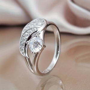 1 Pieza, Anillo de Moda con Alas de Ángel, Anillo para Pareja - Product Image 3
