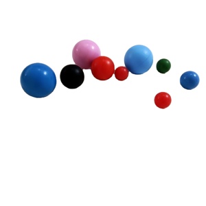 4.5mm 5mm 5.5mm 6mm 6.35mm rắn POM PTFE PP ABS nhựa bóng nhỏ màu quả bóng nhựa màu đen - Product Image 4