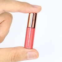 Mini tube de gloss à lèvres végétalien et sans cruauté animale, personnalisable avec logo privé, pour tester les rouges à lèvres brillants et mats – Idéal comme cadeau